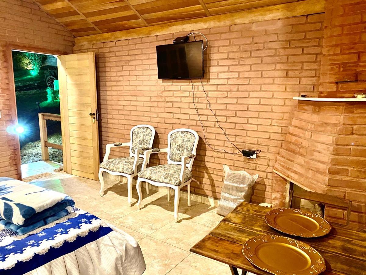 Chales Marinelli Em Sao Roque Bagian luar foto